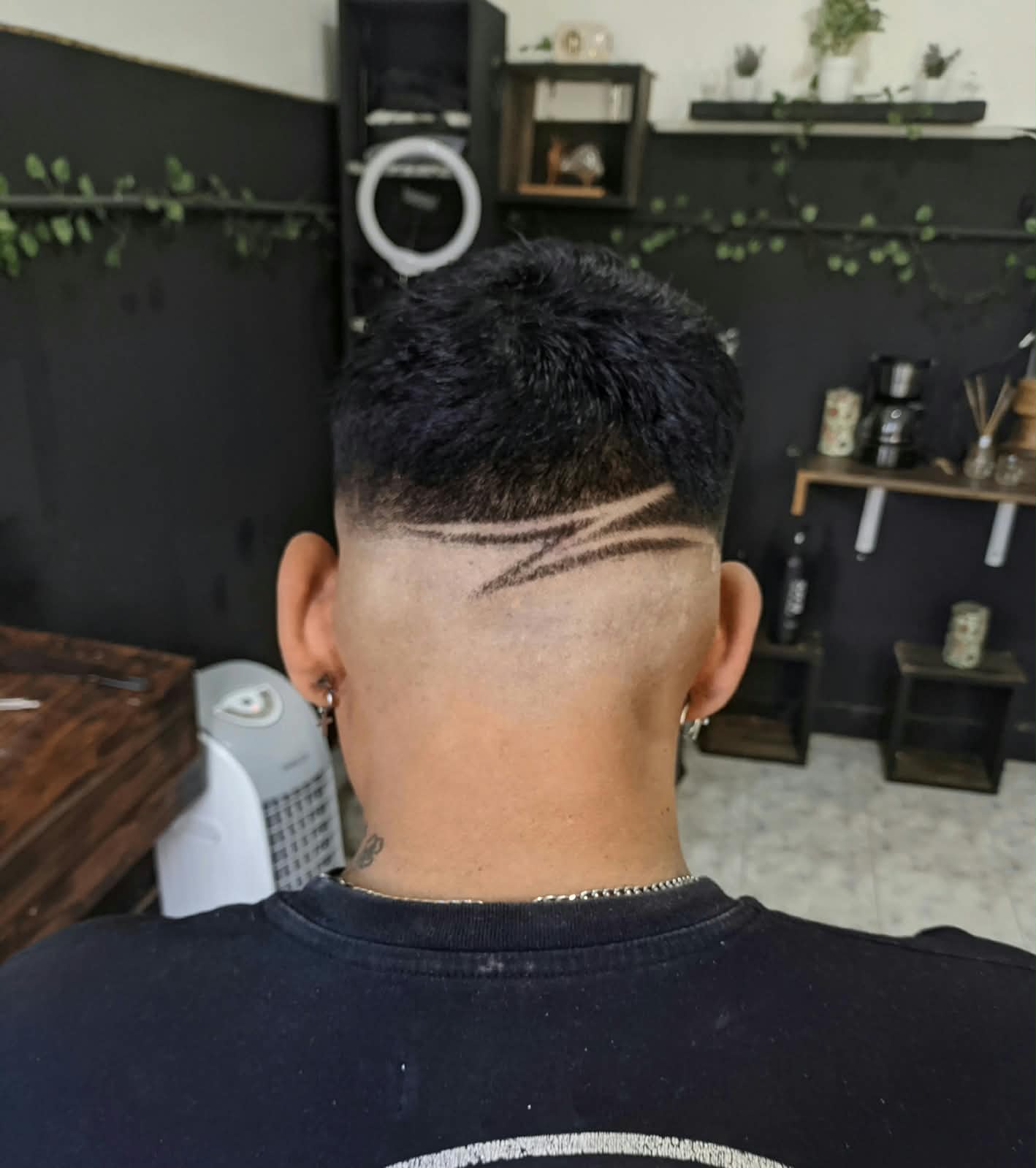 Corte freestyle con diseño en LRB Studio